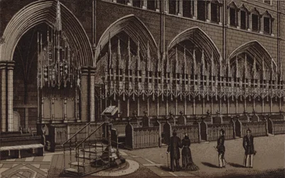 Chester Kathedrale, der Bischofsthron